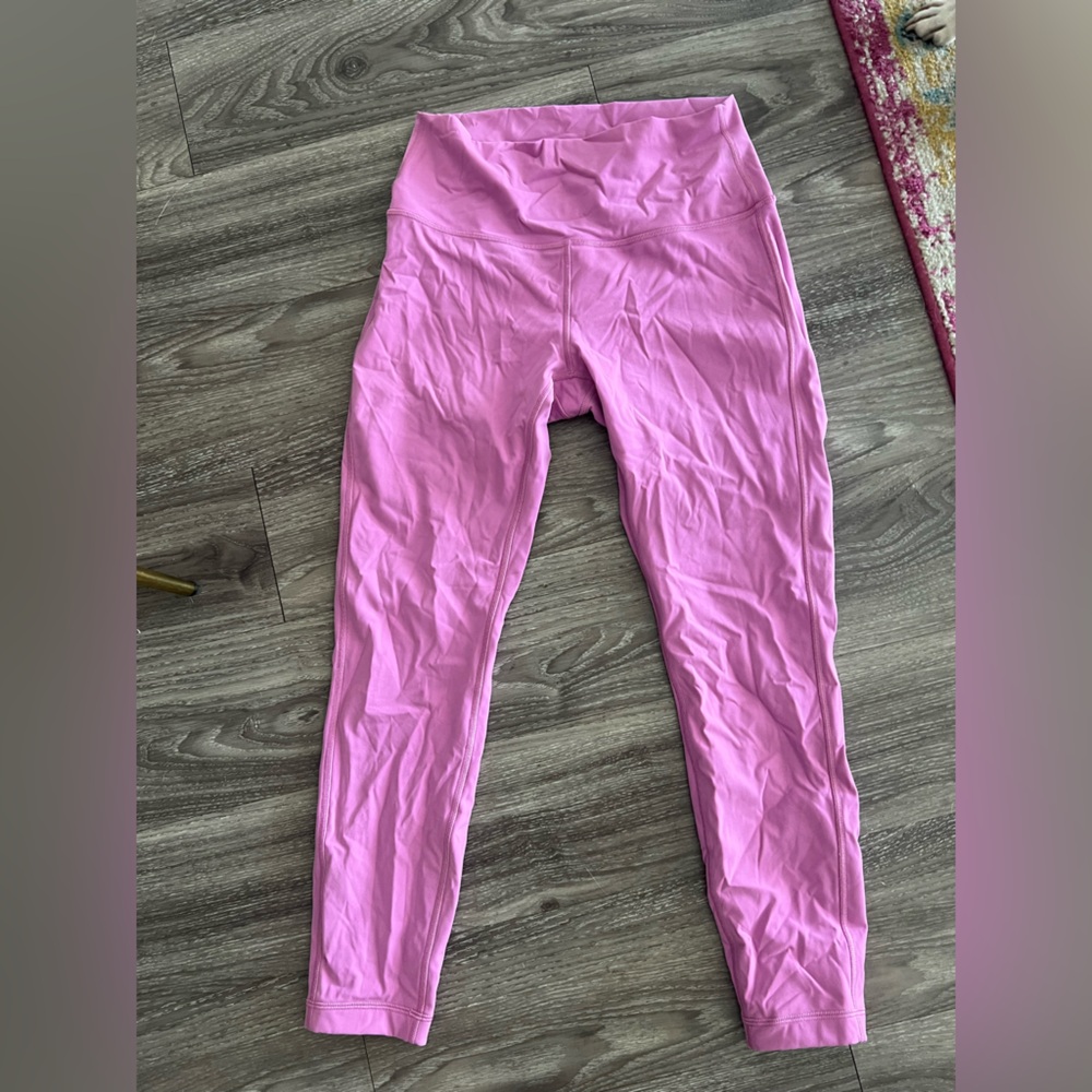 Pink lululemon leggings